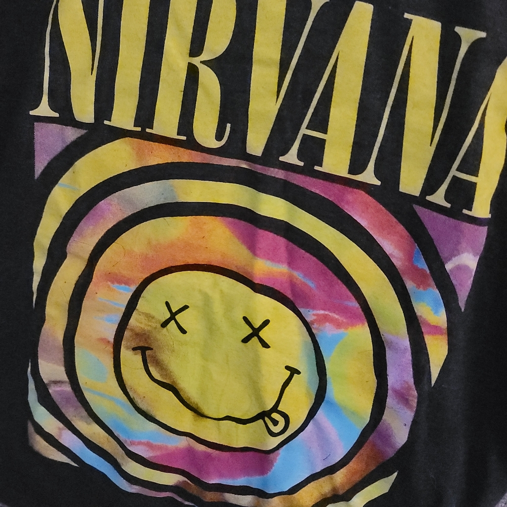 Nirvana Gray Tee Size Extra Small - image 2